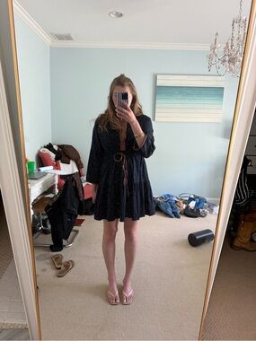 NWT Tuckernuck V-Neck Tie-Waist Dress
